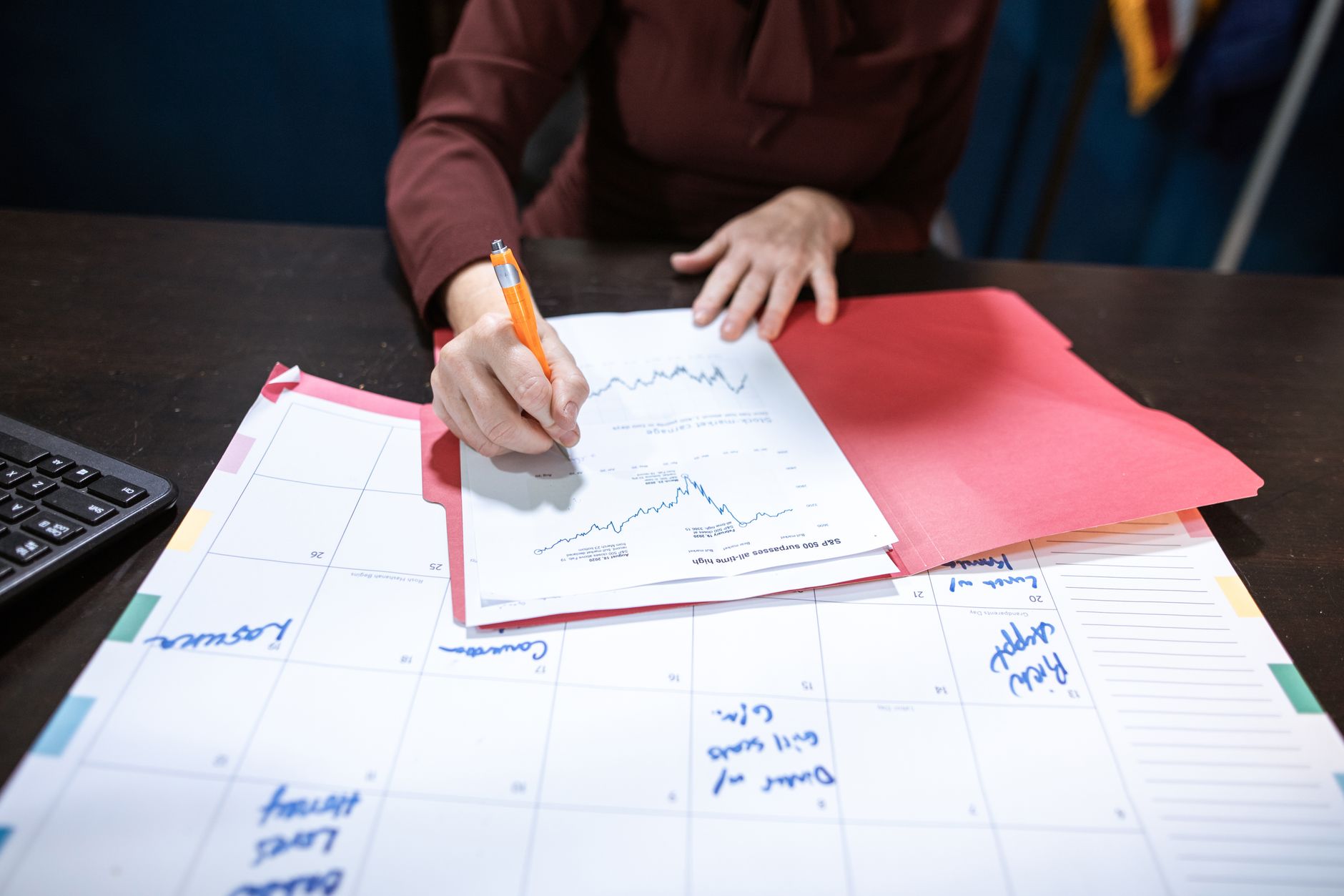 Broadcaster Scheduling Team Analyzing Prime Time Grid